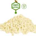 Howemon White Beeswax Pellets 2LB 100% Pure and Natural Triple Filtered for Skin, Face, Body and Hair Care DIY Creams, Lotions, Lip Balm and Soap Making Supplies