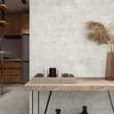 VEELIKE Distressed Concrete Wallpaper Peel and Stick Light Grey Limewash Wallpaper for Bedroom Living Room Accent Wall 24''x354'' Self Adhesive Removable Concrete Look Wall Paper for Bathroom Renters