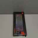 Redragon K530 Pro Draconic 60% Wireless RGB Mechanical Keyboard, BT/2.4Ghz/Wired 3-Mode 61 Keys Compact Gaming Keyboard w/Hot-Swap Socket, Free-Mod Plate Mounted PCB & Tactile Brown Switch (Black)