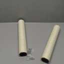 PowerKing Natural Sisal Replacement Scratching Post, 15.7'' 2 Pieces M8 Cat Scratch Post Refill Pole Parts for Refurbishment, Include Screws (White)