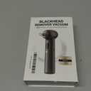 Blackhead Remover Vacuum - Fore Cleaner and Blackhead Extractor with 3 Adjustable Suction Levels - 5 Probes - Pore Vacuum Kit for Women&Men (Black)