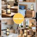 Candle Warmer Lamp with Timer Dimmer, Birthday Gifts for Mom Women Friend Sister, House Warming Gifts, Wax Melt Warmer, Office Apartment Dorm Room Home Decor