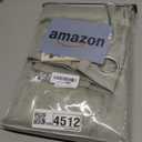 H.VERSAILTEX 95% Blackout Linen Curtains 84 Inches Long for Bedroom/Living Room Thermal Insulated Grommet Curtain Drapes Primitive Textured Burlap Effect Window Drapes 1 Panel - Heather Sage/Black