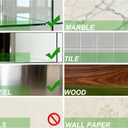 Black Square Adhesive Hooks for Shower, Bathroom, Kitchen, Robe, Towel, Coat, Waterproof & Rustproof Heavy Duty Hook for Walls No Damage, Stainless Steel Sticky Hook (4)