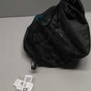 Mask Fins Snorkeling Gear for Adults, Full Face Snorkel Mask & Adjustable Swim Fins Snorkel Set, Panoramic View Snorkel Mask Dry Top Anti-Fog Anti-Leak (Black Green)