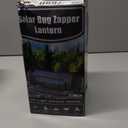 Solar Bug Zapper Indoor & Outdoor, 3 in 1 Portable Electric Mosquito Zappers, Rechargeable Fly Zapper with 4000mAh Battery, Waterproof, LED Light, Sensor Control for Home, Patio, Backyard, Camping