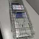 SZHLUX 32" Live Animal Cage Trap, Heavy Duty Folding Raccoon Traps, Humane Cat Trap for Stray Cats, Raccoons, Squirrel, Skunk, Mole, Groundhog, Armadillo, Rabbit, Catch and Release