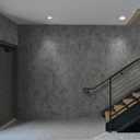 Guvana Black Wallpaper Peel and Stick Concrete Contact Paper Faux Cement Textured Wallpaper Modern DIY Removable Self Adhesive Wall Paper for Living Room Kitchen Wall Covering Vinyl Roll 15.7"x197"