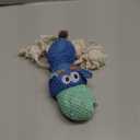 IOKHEIRA Dog Plush Toy for Large Aggressive Chewers,Indestructible Dog Squeaky Toys,Stuffed Animals Toys with Cotton Material and Crinkle Paper,Durable Chewing Toys (Royal Blue, Cattle)