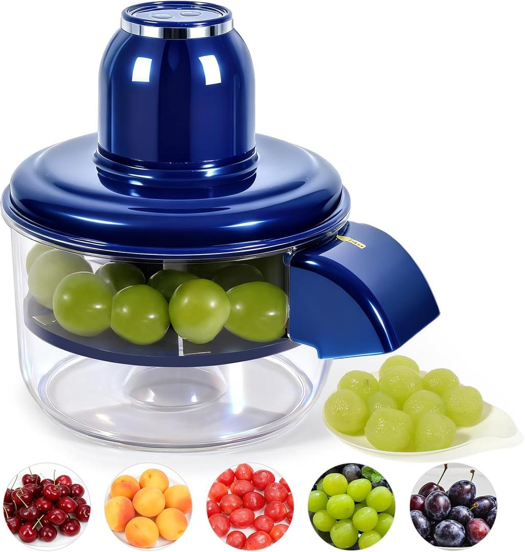 Electric Grape Peeler Machine, One-Button Automatic Fruit Garlic Peeler Machine, Food-grade Material Suitable For Making Baby Puree And Desserts, USB Rechargeable, Easy To Clean