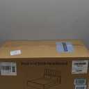 6 Panels Upholstered Stick-On Headboard for Full Bed, Peel and Stick Fabric Wall Panels, Soundproof and Anti-Collision, Tufted Padded Bed Backrest, Each 10x24, Modern Bedroom Accent, Beige