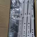 OLIXIS 7 Drawer Mobile File Cabinet Under Desk Storage Organization with Wheels Vertical Filing Chest Rolling Wood Small Desk Printer Stand for Home Office, 15.75"D x 18.74"W x 34.25"H, White