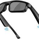 LVTEL Smart Glasses, Polarized Bluetooth Sunglasses, Built-in Mic & Speakers, Voice Assistant, UV Protection Audio Sun Glass