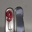 Red Birthday Candles 9 Candle 9th Nine Years Cake Bady Roman Numberal Cool Number Candle No 90 91 92 93 94 95 96 97 98 99