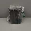 Mini Single Serve Coffee Maker for K Cup and Ground Coffee, Fast Brew One Cup Coffee Machine with Descaling Reminder and Water Window, 6 to 12 oz. Brew Sizes, Black (9.45 Inches)