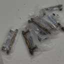 Antique Brass French Style Classical Pulls, Kitchen Cabinet Handles, Pack of 9 | Solid Furniture Hardware for Cupboard Door Dresser Drawer Bathroom Vanity 2510