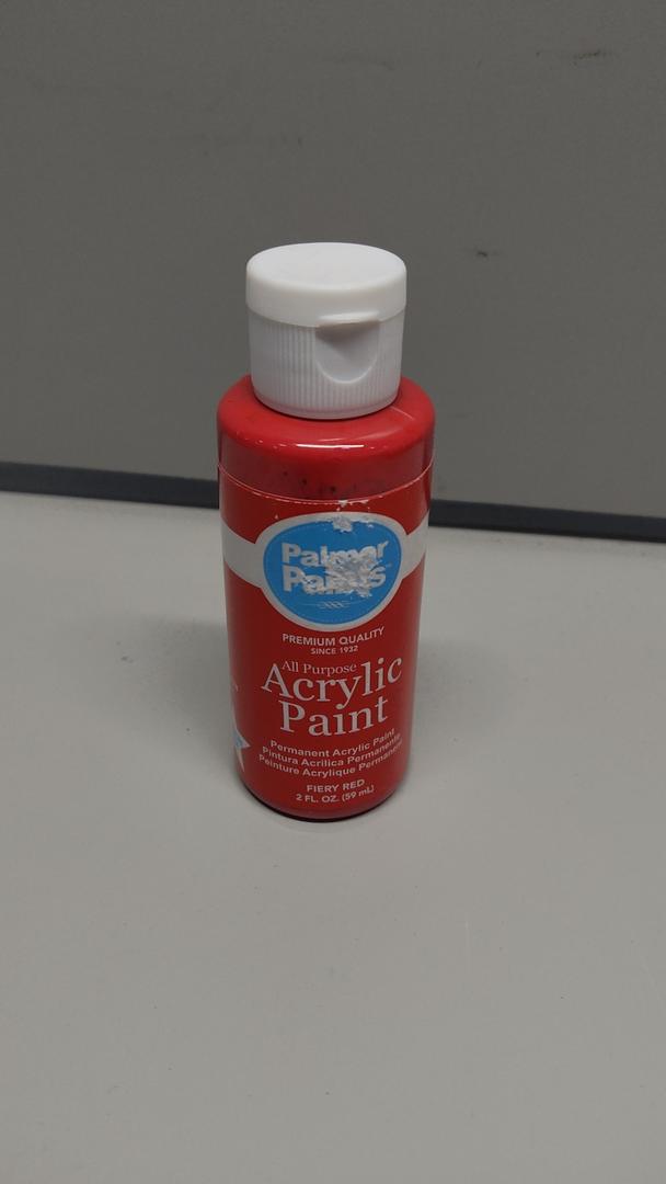 Palmer Paints Acrylic Paint Fiery Red