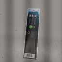 Philips Sonicare W DiamondClean - Genuine Replacement Electric Toothbrush Heads, Black, 3 Pack, HX6063/95