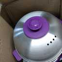 14 Eggs Electric Egg Cooker, 350W Rapid Egg Boiler with 30-Min Timer & Auto Shut-Off, Stainless Steel, Dishwasher Safe for Soft, Medium, Hard Boiled, Steamed Eggs, Vegetables & Seafood, Purple