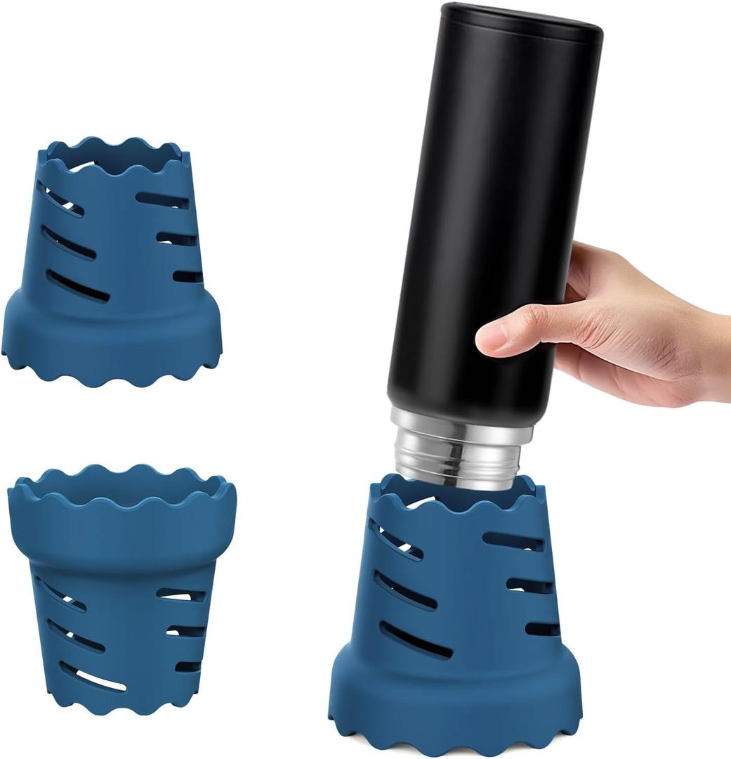 Drying Rack for Water Bottles (2pack, Blue)