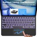 Magic Keyboard Case for iPad Air 13-inch (M2 2024) & iPad Pro 12.9-inch (3rd-6th Gen) - Backlit Keyboard with Multi-Touch Trackpad, Magnetic Apple Pencil Holder
