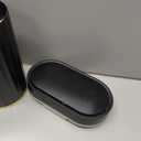 ELPHECO Black Bathroom Trash Can with Lid 2 Gallon Sensor Trash Bin, Automatic Narrow Garbage Can, Waterproof Smart Trash Can, Slim Motion Sensor Waste Bins for Bathroom, Living Room, Office