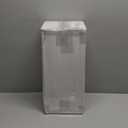 I00000 100 Pack 12 oz Gold Glitter Cups, Clear Disposable Cups, Gold Plastic Wine Glasses Cocktail Glasses Heavy Duty Cups, 12 Ounce Glitter Plastic Tumblers for Party