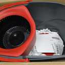 O-Cedar EasyWring Microfiber Spin Mop, Bucket Floor Cleaning System, Red, Gray, Standard