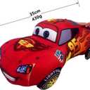 Movies Cars McQueen Plush Toy Car Pillows Birthday Christmas Kids Gifts (13.8inch McQueen A), 9.8 inches, 13.8 inches