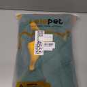 Lelepet Reversible Dog Coat Waterproof Dog Jacket Windproof Puffer Vest for Winter Warm Lightweight Coats for Large Dogs Adjustbale Hook & Loop Pet Apparel with Leash Hole, Boxer, Weimaraner, 2XL (Green)