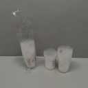 24 Pack A Tini Bit Older Cups 16 oz Plastic Martini Birthday Cups Martini Bow Party Decorations for Women a Tini Bar Bit Older Birthday Home Bachelorette Party Supplies(Chocolate Brown)