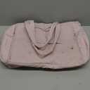 BAGSMART Tote Bag for Women, 22L Puffer Gym Bag for 40oz Tumbler, Work Tote Handbag for Travel Yoga College (Pink)