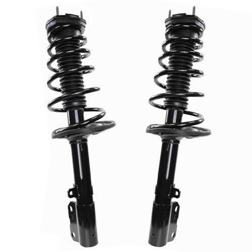 Detroit Axle - Rear Struts for 2012-2017 Toyota Camry, 2013 2014 2015 2016 Complete Struts with Coil Spring Assembly Replacement