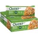 Quest Nutrition Apple Pie Protein Bar, 20g Protein, 4g Net Carbs, 2g Sugar, Gluten Free, Keto Friendly, 12 Count,(EXP 08/10/26)