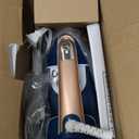 Black+Decker Elite Pro-Series Steam Iron, 6 Settings 1700 Watt, Navy (X-Large, Blue/Gold)