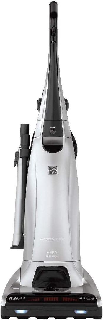 Kenmore Elite 31150 Pet Friendly Bagged Upright Beltless Vacuum w/Pet Handi-Mate, Triple HEPA, 3D Inducer Motor, Telescoping Wand, 5-Position Height Adjustment, 3 Cleaning Tools-Silver