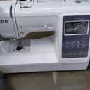 Brother SE700 Sewing and Embroidery Machine, Wireless LAN Connected, 135 Built-in Designs, 103 Built-in Stitches, Computerized, 4" x 4" Hoop Area, 3.7" Touchscreen Display, 8 Included Feet, White