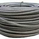 Stock Wire-6124 12/2 Metal Clad (MC) Cable with Aluminum Armor and Copper Conductors (250 Feet)