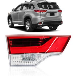 labwork Driver Side Inner Tail Light Replacement for Toyota Highlander 2017 2018 2019 LH Left Side Tail Lamp TO2802139 81590-0E120