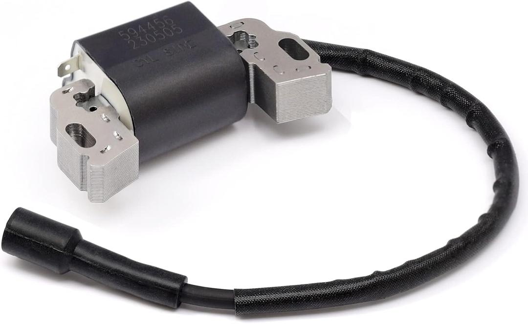 Ignition coil fit for Briggs and Stratton 594626 594456 595304 799650 795315 592841 595038 Engine, Replacement for MTD G1236 CC760ES CC760 Lawn Mower Ignition Coil