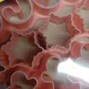 6Pcs Mini Christmas Cookie Cutters Set, Tree, Gingerbread Man, Candy Canes, Snowflakes, Gloves, Christmas Stockings, Holiday Cookie Cutters for Fondant, Pet Snacks