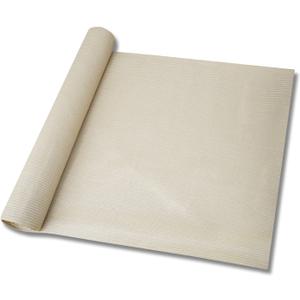 Patio 6' x 50' Sun Shade Fabric Roll 6/8/12 FT Shade Cloth for Patio, Outdoor Mesh Sail Sun Shades Canopy Replacement Pergola Cover for Backyard Deck Porch, Beige