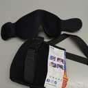 Travel Pillows for Airplanes, 360 Support Headrest Pillow with Eye Mask for Sleeping, Travel Airplane Pillow for Long Flights Car Road Trip, Travel Accessories Stop Bobblehead, Black