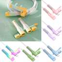 Charger Cable Protector 6 Sets (12pcs) Compatible with iPhone Charging Cable - Silicone Non-Slip Cord Savers, 3-in-1 Dustproof+Organizer+Protection, 6 Colors Lightning Wire Cover for Home & Gift