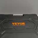 VEVOR Mechanics Tool Set, 205 Pcs SAE and Metric Sockets, 1/4" 3/8" 1/2" Drive Deep and Standard Sockets, Chrome Vanadium Steel, Polyethylene
