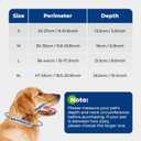 Dog Cone Collar Soft Cone for Dogs Dirt-Resistant and Washable Soft Dog Elizabethan Collars for Small Large Medium Dogs After Surgery Recovery CollarsXL (Neck: 18.5-20.9")