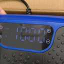 Vibration Plate Exercise Machine, Vibrating Fitness Platform for Lymphatic Drainage, Full Body Shaker Workout Equipment, Bluetooth Music Shaping Vibrate Plate, Board Sport for Home Exercise Gym, Blue