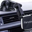 Magnetic Phone Car Mount, Universal Dashboard Windshield Car Phone Mount Holder with Upgraded 3.2" Suction Cup,8 Strong Magnets Compatible with iPhone 11 Pro X XS Max XR Galaxy Note10 S10 (B)
