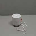 Portable Mini Humidifier, 500ml Small Cool Mist Humidifier, USB Personal Desktop Humidifiers for Baby Bedroom Travel Office Home, Auto Shut-Off, 2 Mist Modes, Super Quiet, White