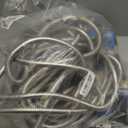 BIONIC STEEL 50 Ft Metal Garden Hose with Sprayer Nozzle, Non Kinking Designed Stainless Steel Heavy Duty Water Hose 50Ft x 5/8 in. Ultra Flexible NON Expandable for Uninterrupted Water Flow, 500 PSI